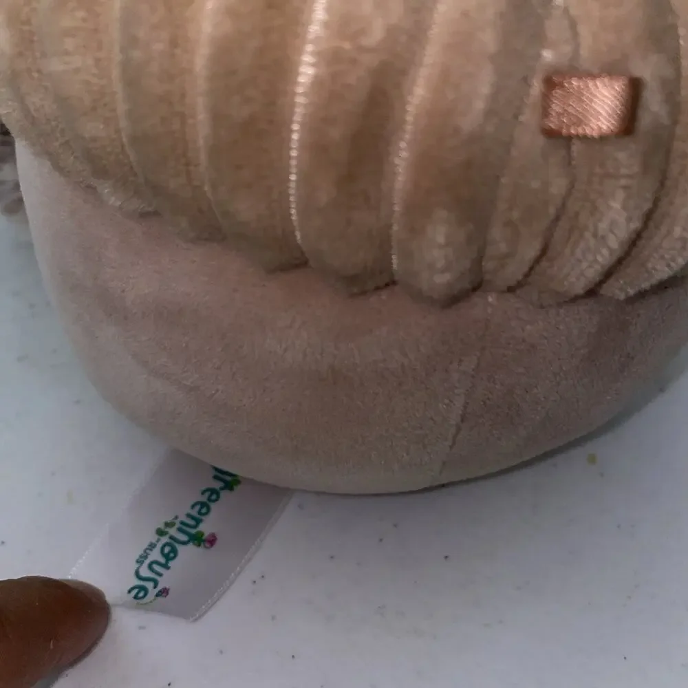 Greenhouse by Russ Plush Potted Cactus Plant Tan/Brown and Green